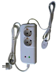 Energy-saving socket with source protection Energy-saving socket with source protection