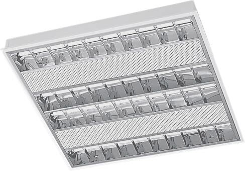 Parabolic Fluorescent Lamp Fixture